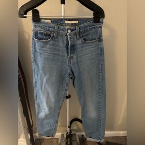 Levi's Premium Light Wash Wedgie Denim Jeans